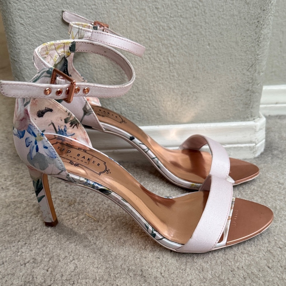 Ted Baker floral heels